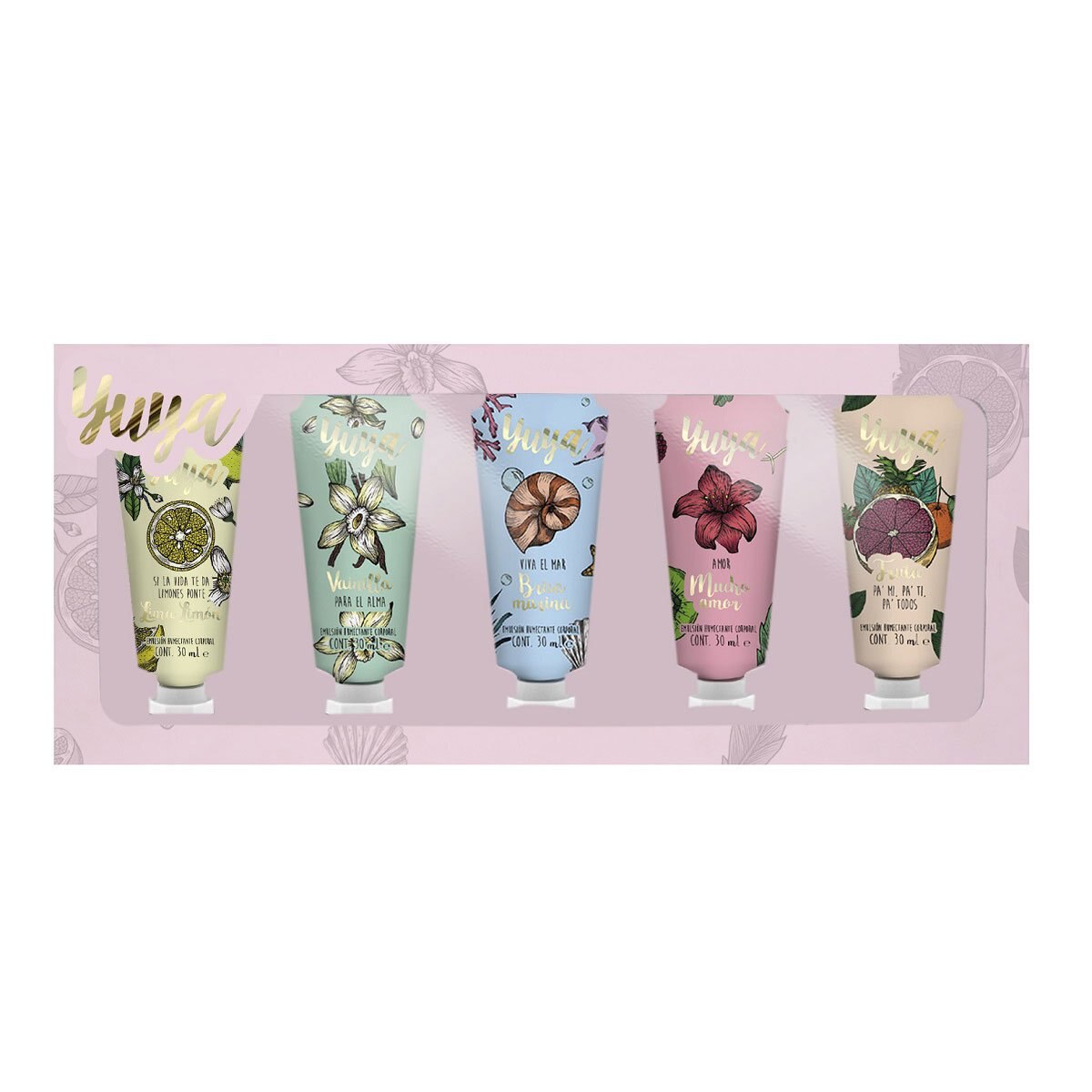 Yuya Set de 5 Emulsión Corporal 30 Ml