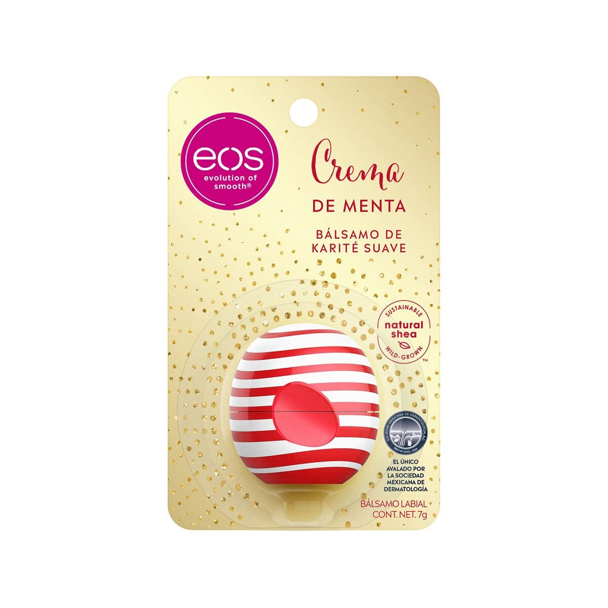 Esfera Bálsamo para Labios Edición Navideña Crema de Menta Eos