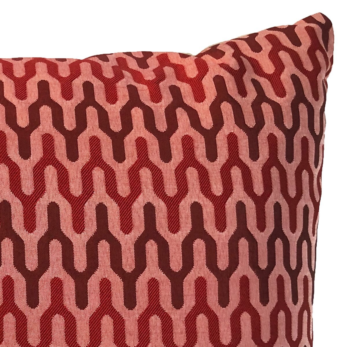 Cojín Ativo 45 X 45 Vivo Bakar Crimson Blanco Cassia
