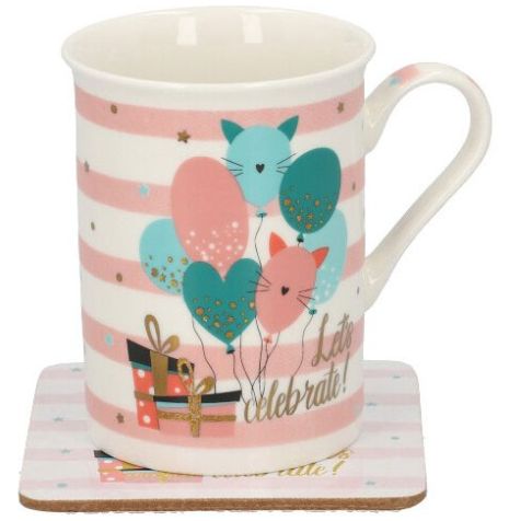 Taza de Fiesta 10 Oz con Porta Vaso Gottawa