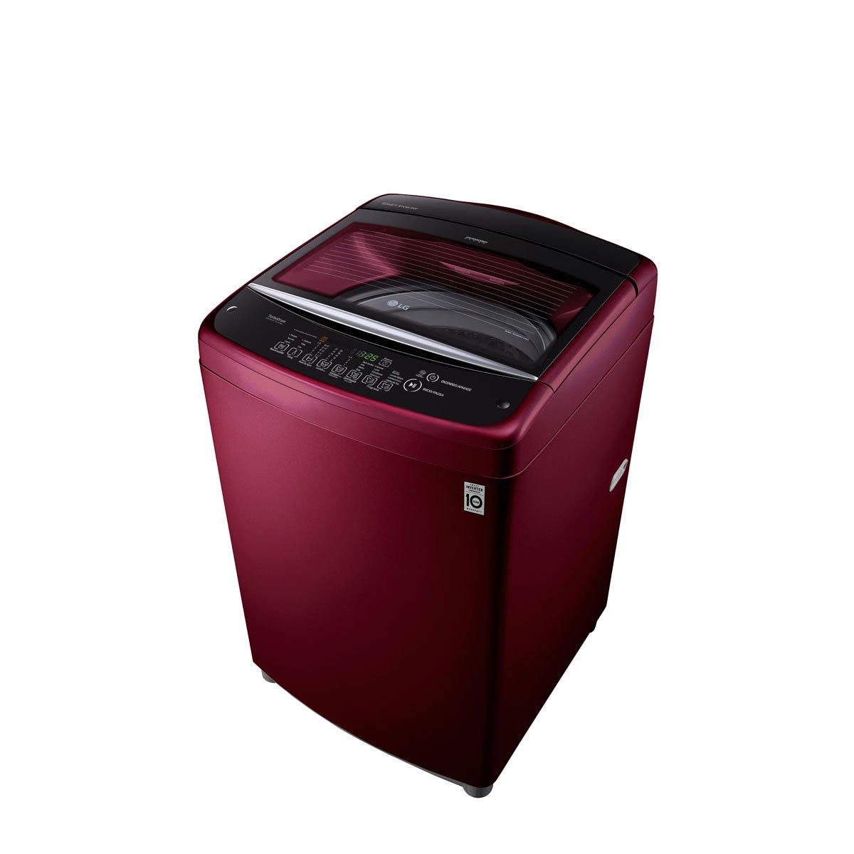 Lavadora Carga Superior 19 Kg Wt19Rsb Roja Lg