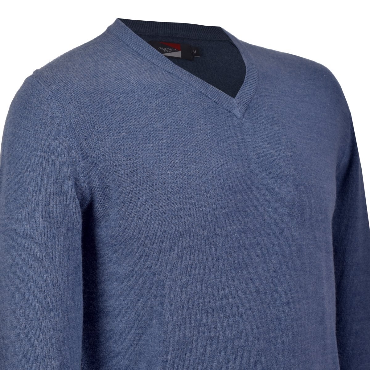 Suéter Cuello V Cashmere Touch Carlo Corinto para Caballero