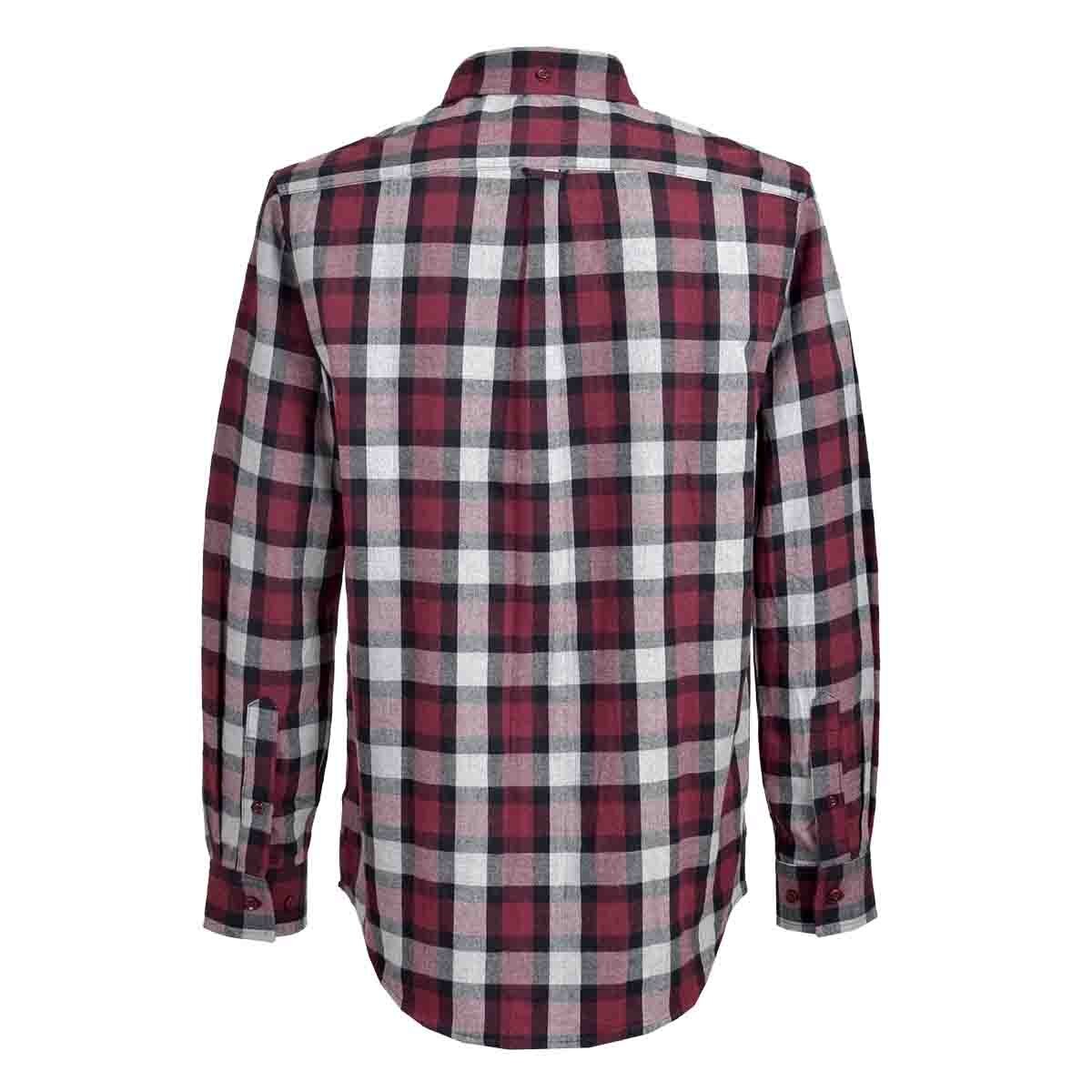 Camisa de Franela a Cuadros Stoned Washed Haggar