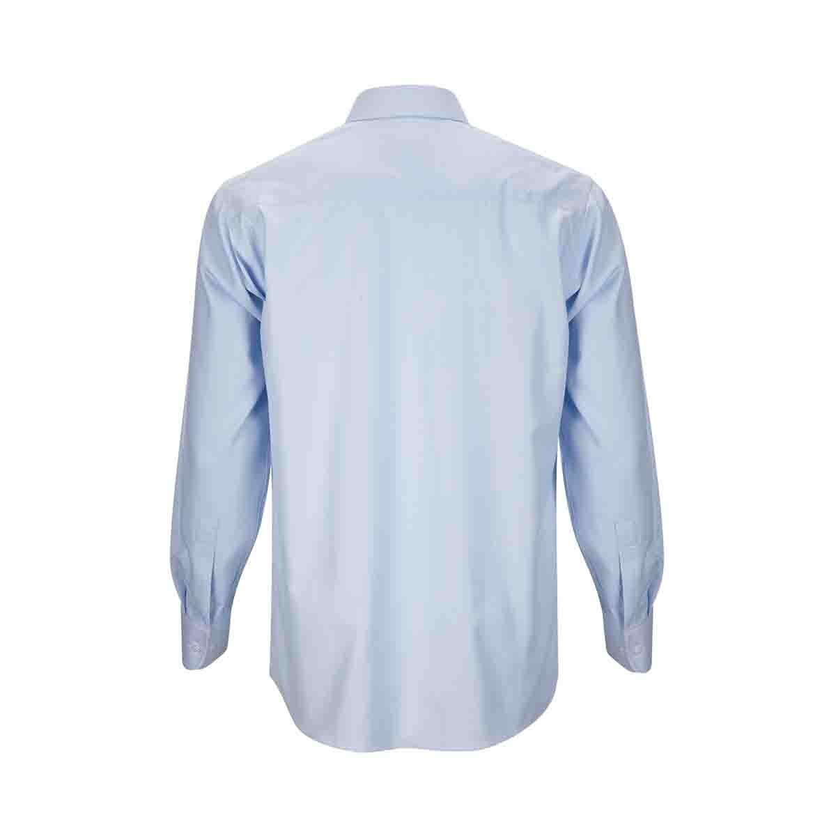 Camisa de Vestir Azul Claro Bruno Magnani para Caballero
