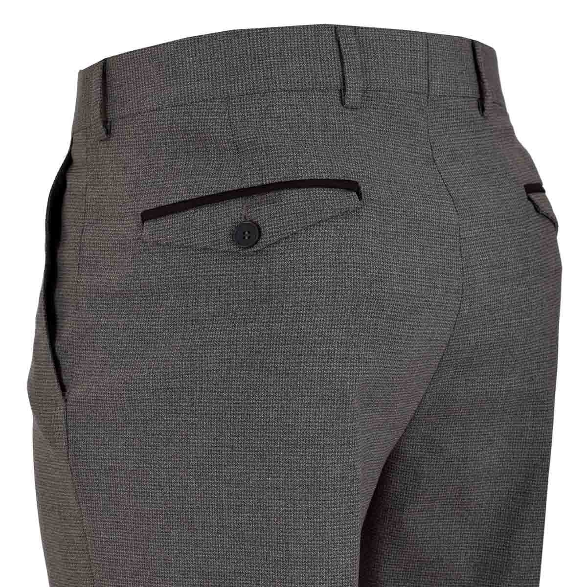 Pantalón de Vestir Color Gris Carlo Corinto