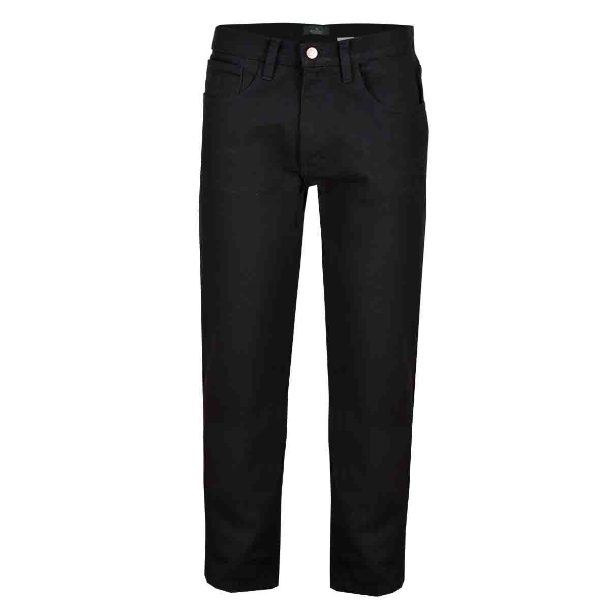 Jeans Negro Corte Recto Polo Club para Caballero