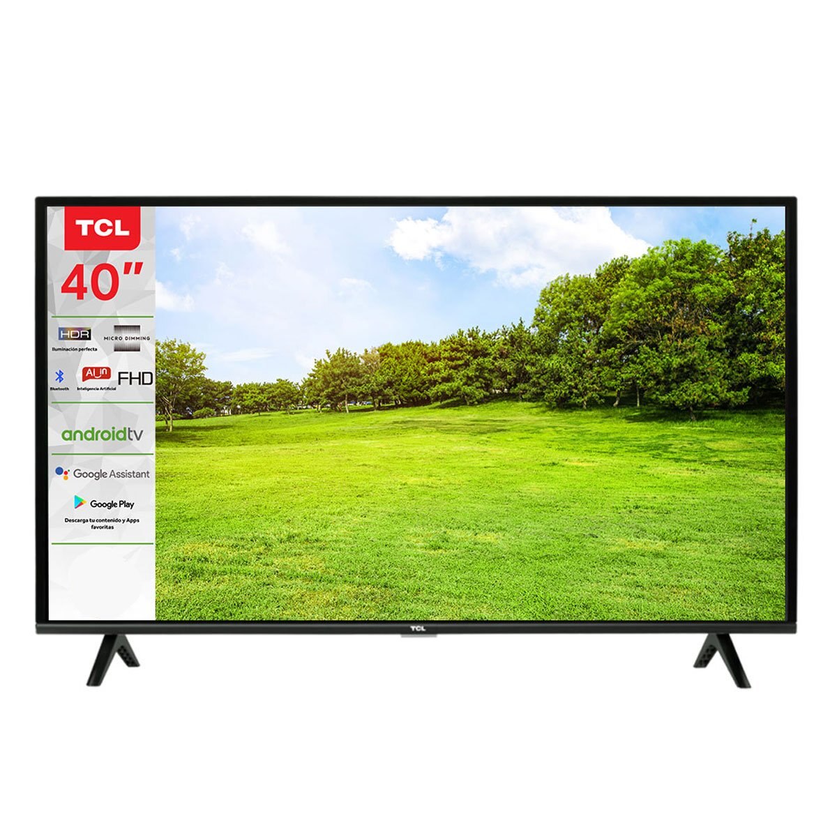 Pantalla 40" Led Smart Tv (Android Tv) 40A325 Tcl