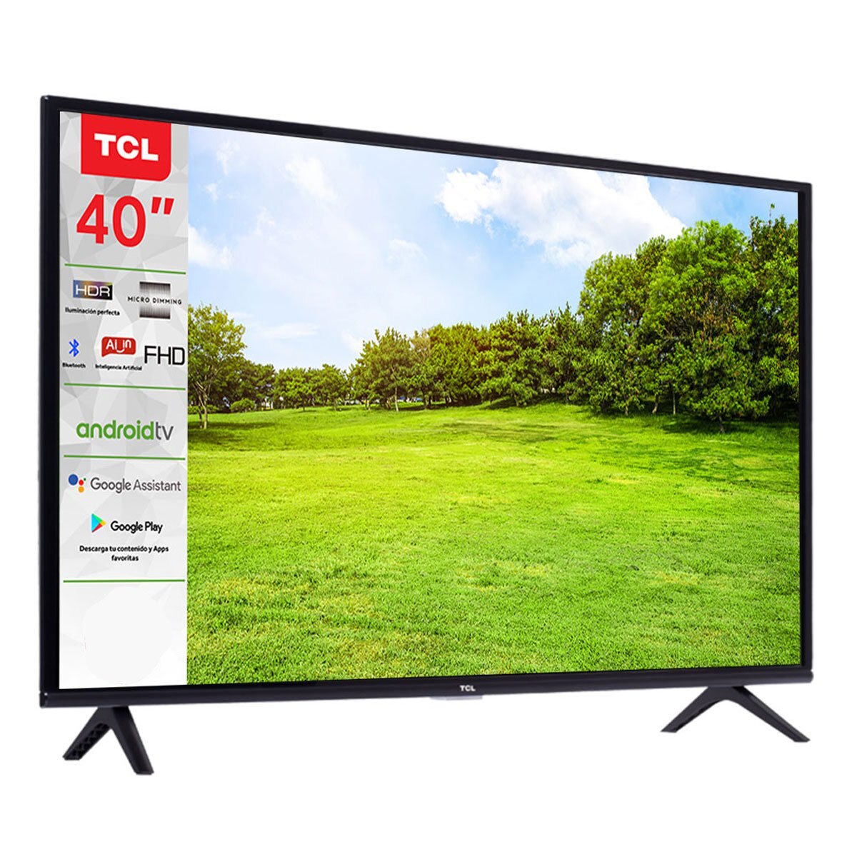 Pantalla 40" Led Smart Tv (Android Tv) 40A325 Tcl