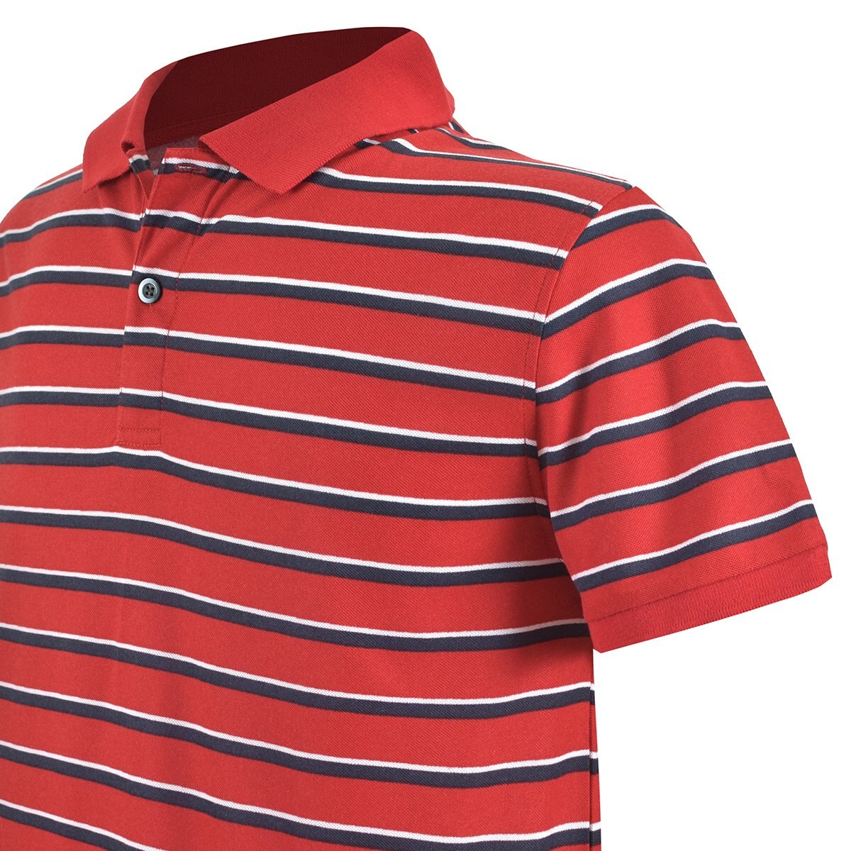 Playera Polo Manga Corta Rayas Fukka Plus Fkmx219-Jl1016 para Caballero