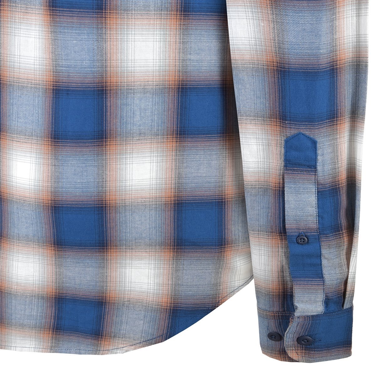 Camisa Manga Larga Cuadros Jeanious Plus Jnmx219-Oc0159