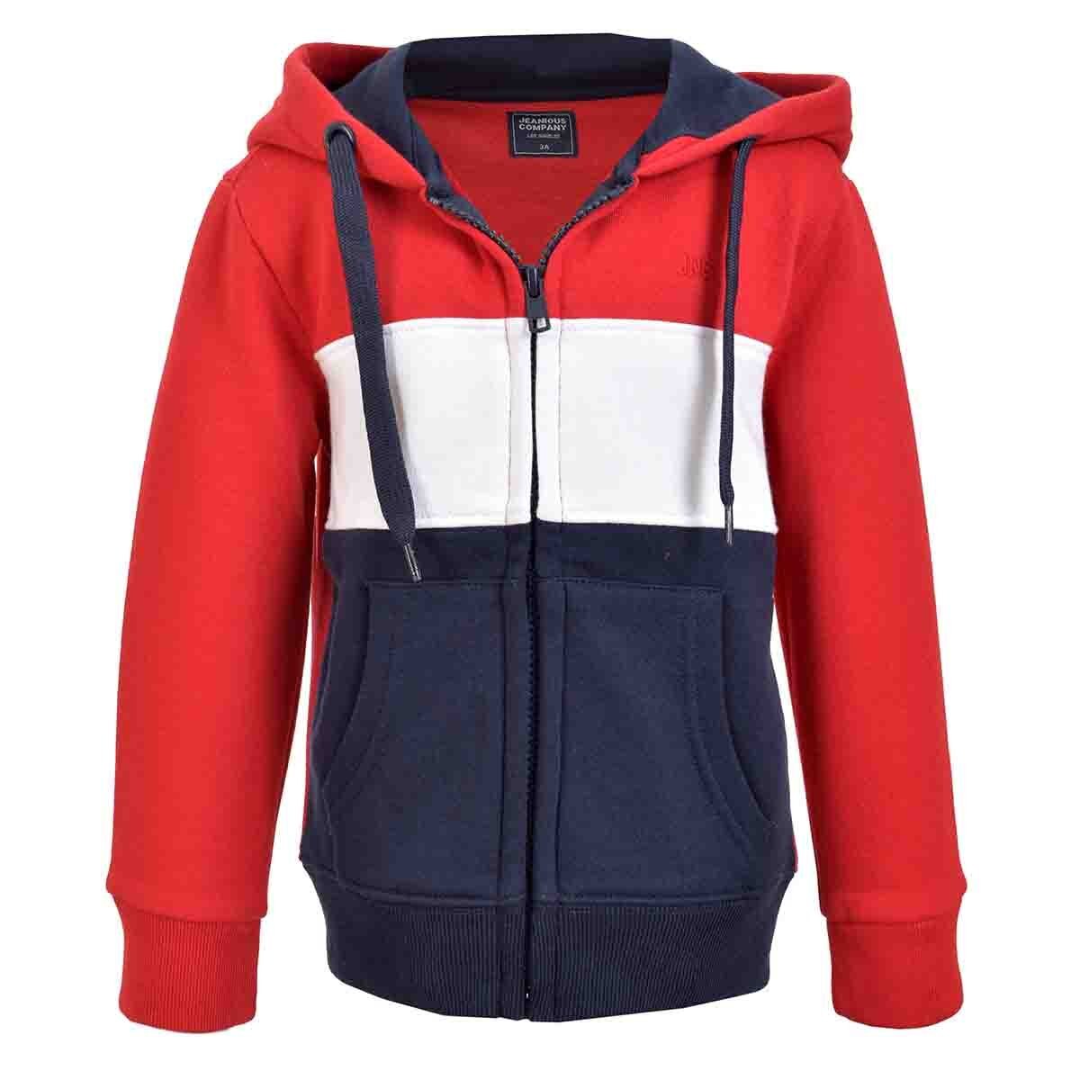 Sudadera Capucha Cierre Jeanious