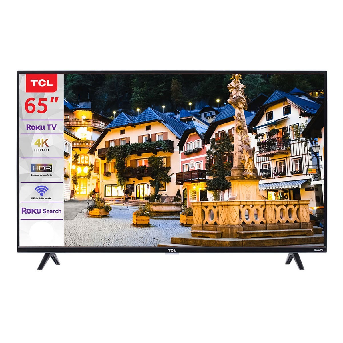 Pantalla 65" Led Uhd Roku Tv 65S425-Mx Tcl