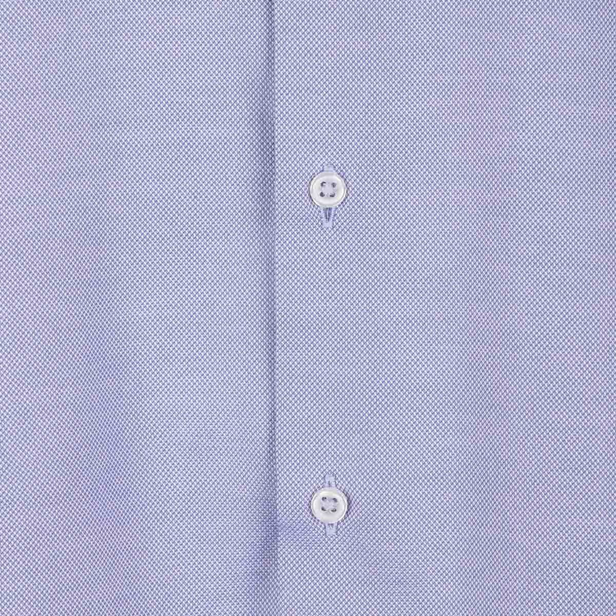 Camisa de Vestir Azul Combinado Bruno Magnani