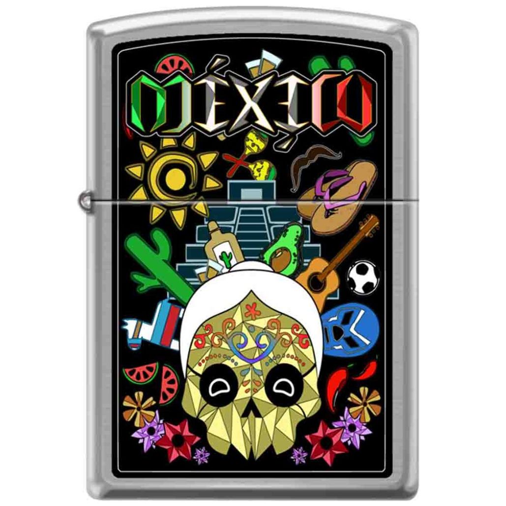 Encendedor Zippo Diseña Tu México Vida Mexicana
