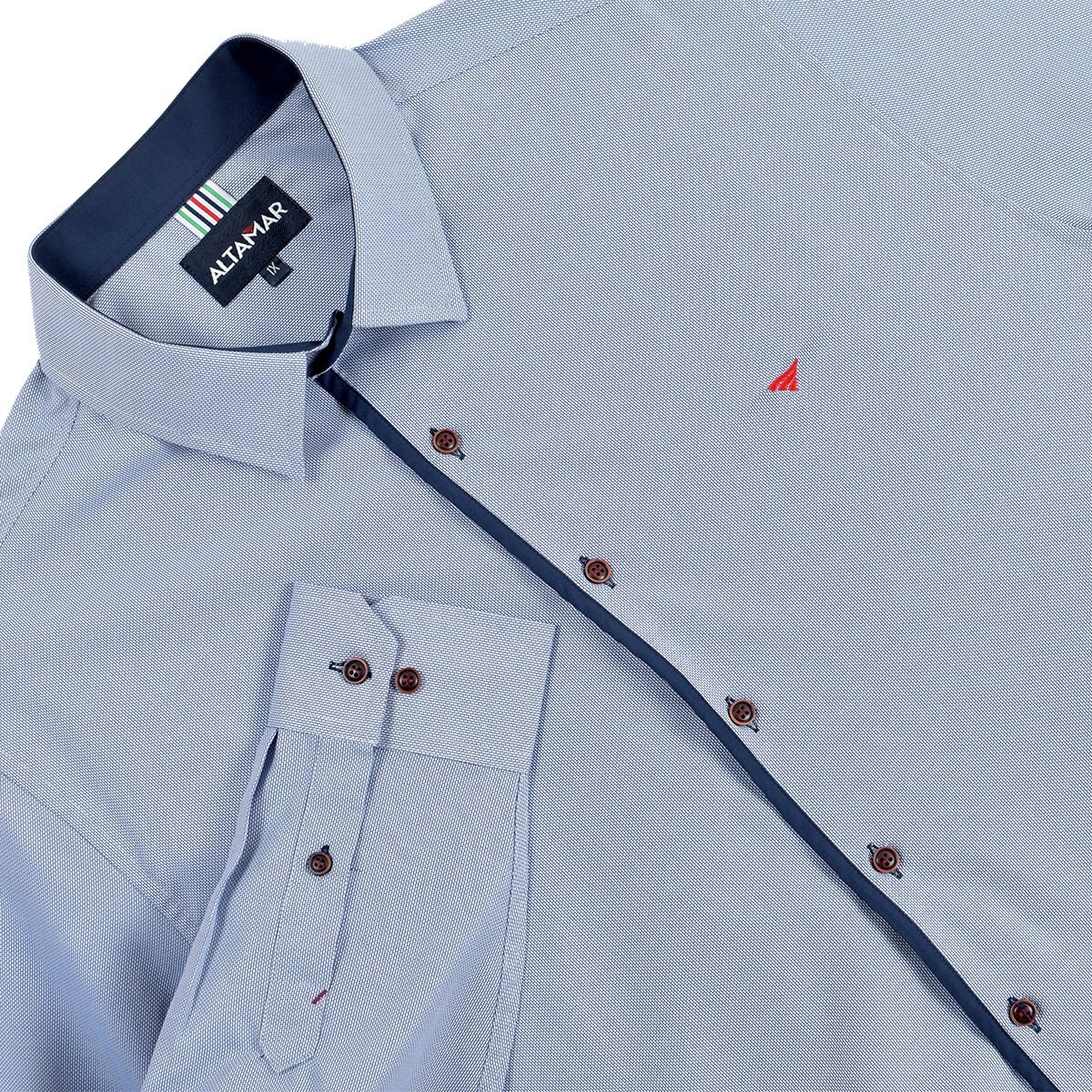 Camisa Manga Larga Estampada Altamar Mvk31728