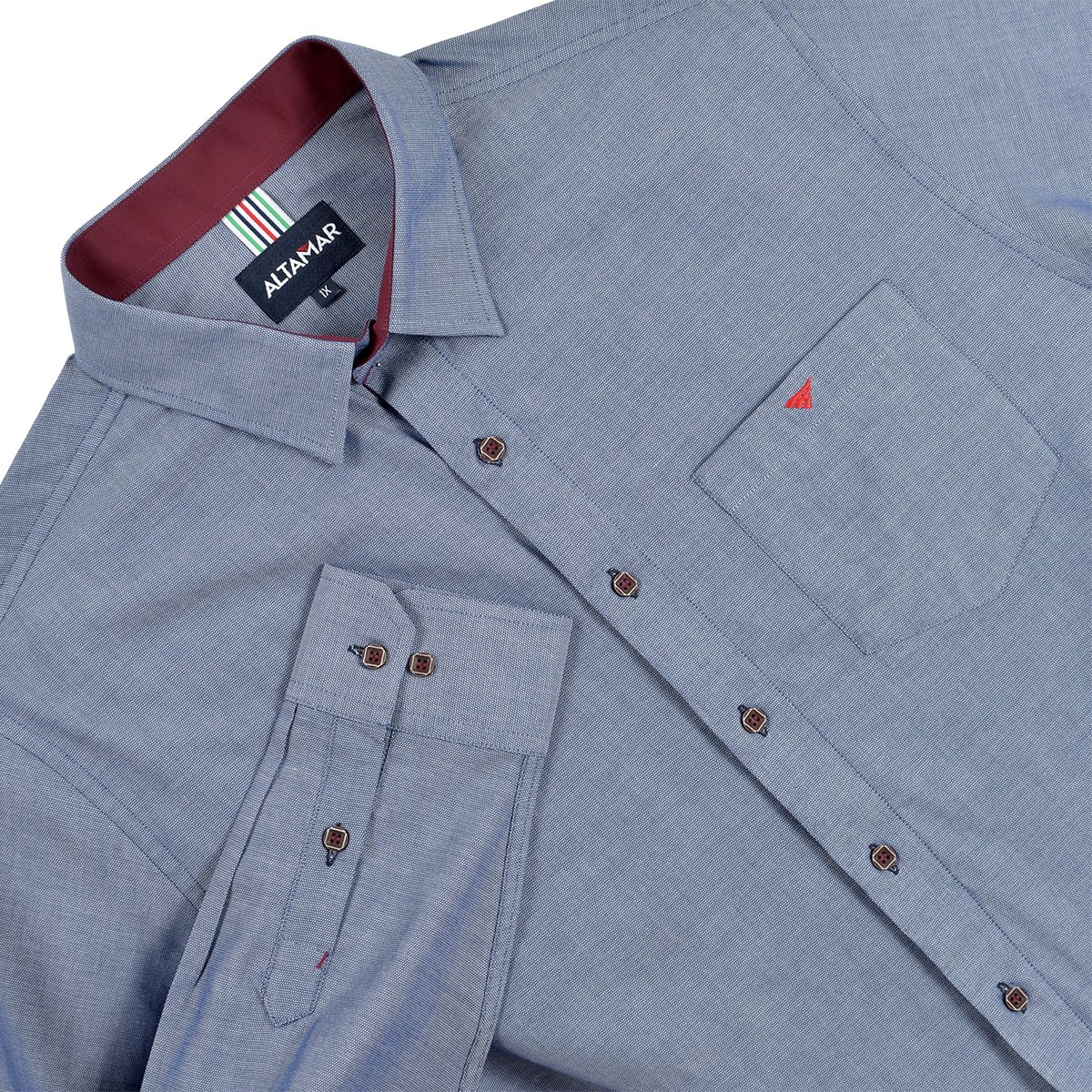 Camisa Manga Larga Lisa Altamar Mvk31729