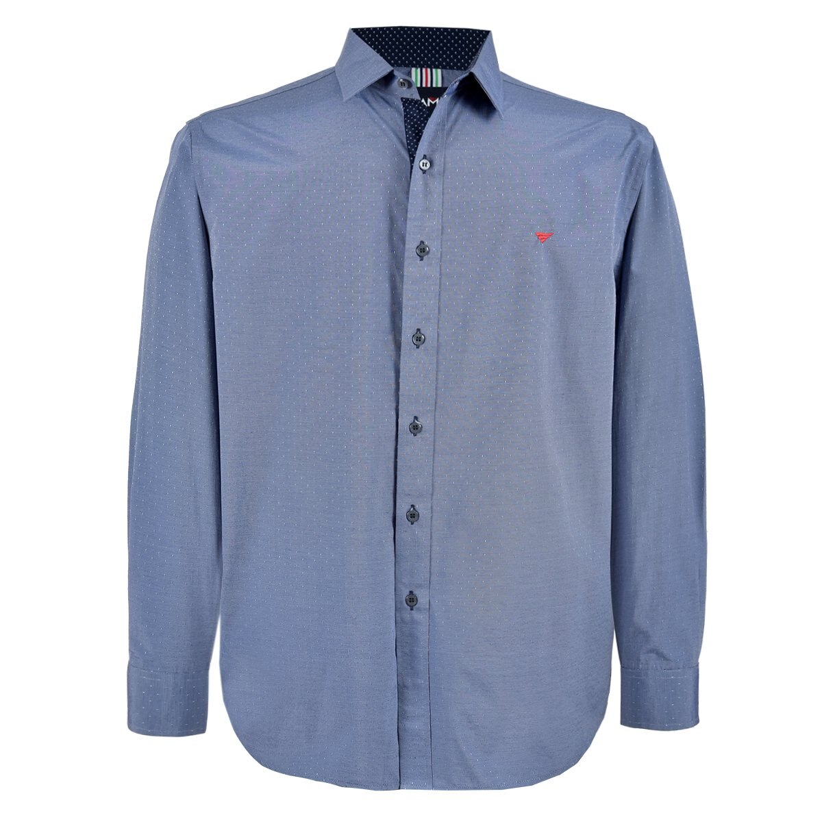 Camisa Manga Larga Estampada Altamar Mvk31730