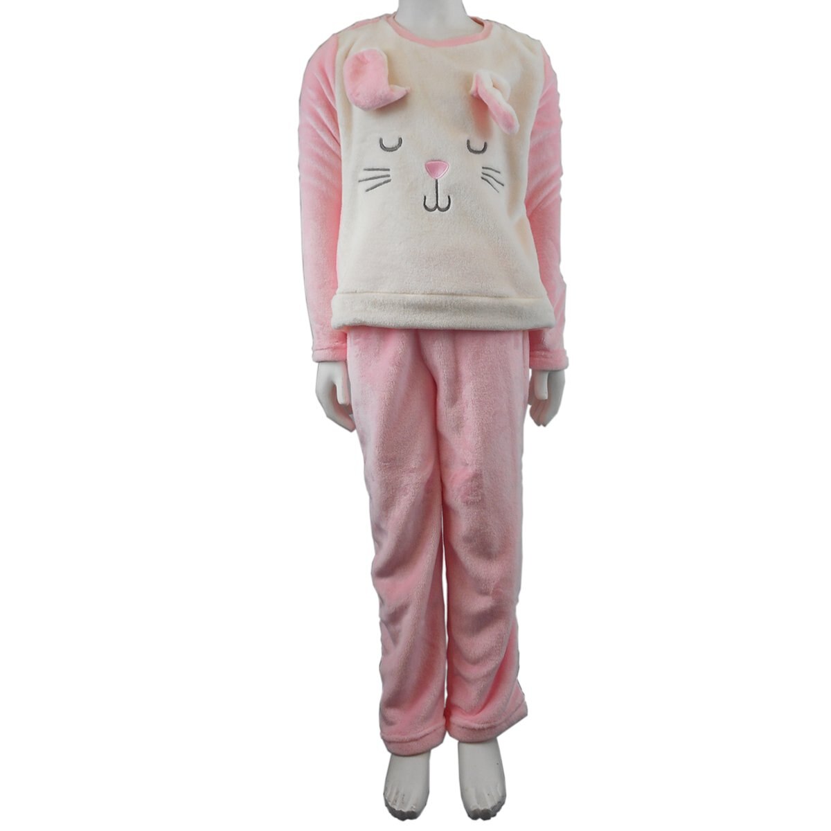 Pijama con Playera de Manga Larga y Pantalón Estampado Milk & Soda