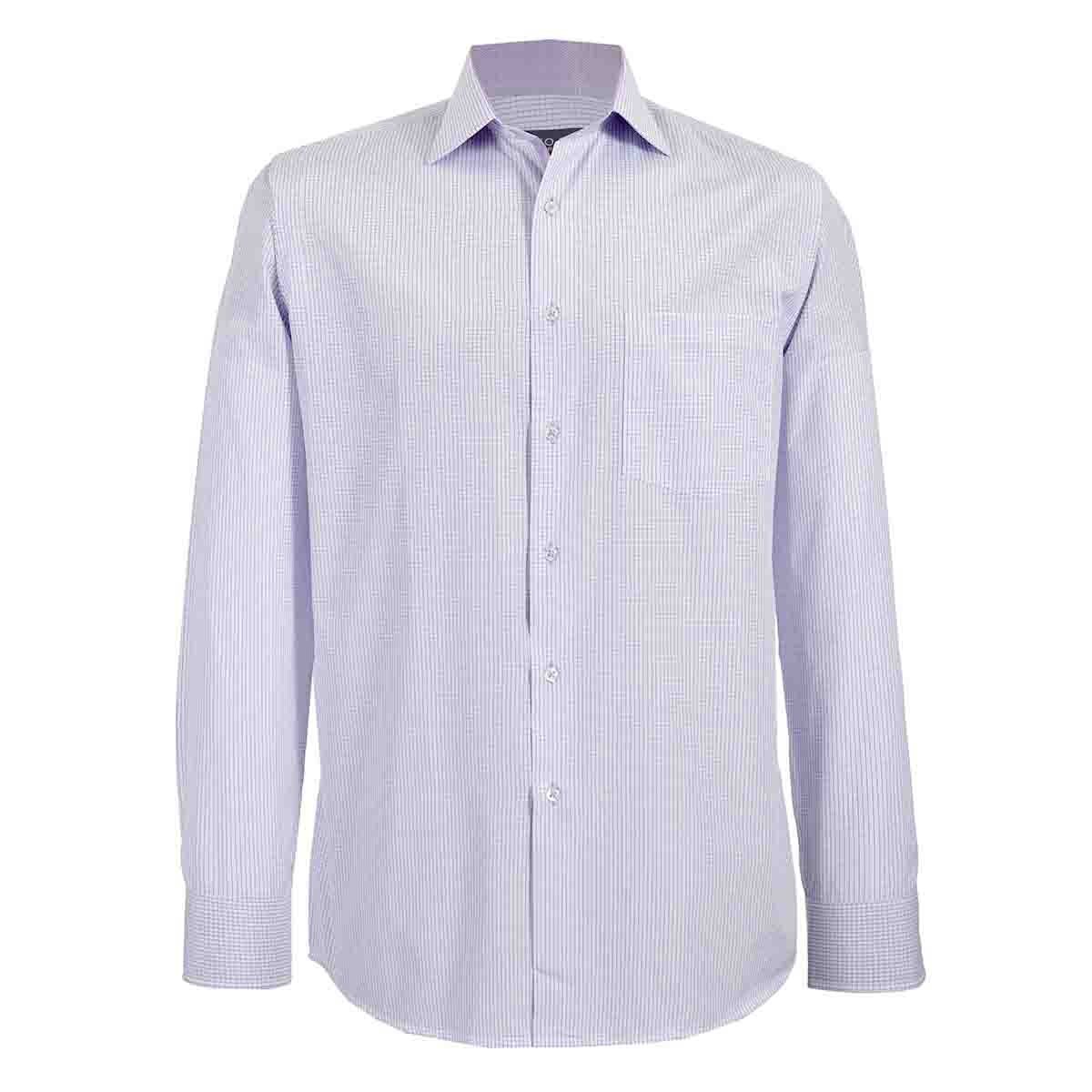 Camisa de Vestir Tradicional Morado Secf 07 Carlo Corinto para Caballero