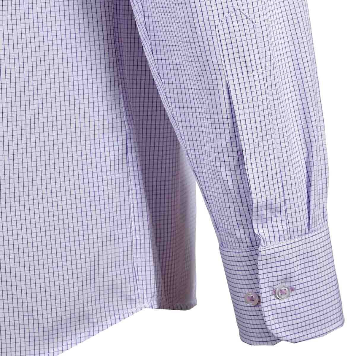 Camisa de Vestir Tradicional Morado Secf 07 Carlo Corinto para Caballero