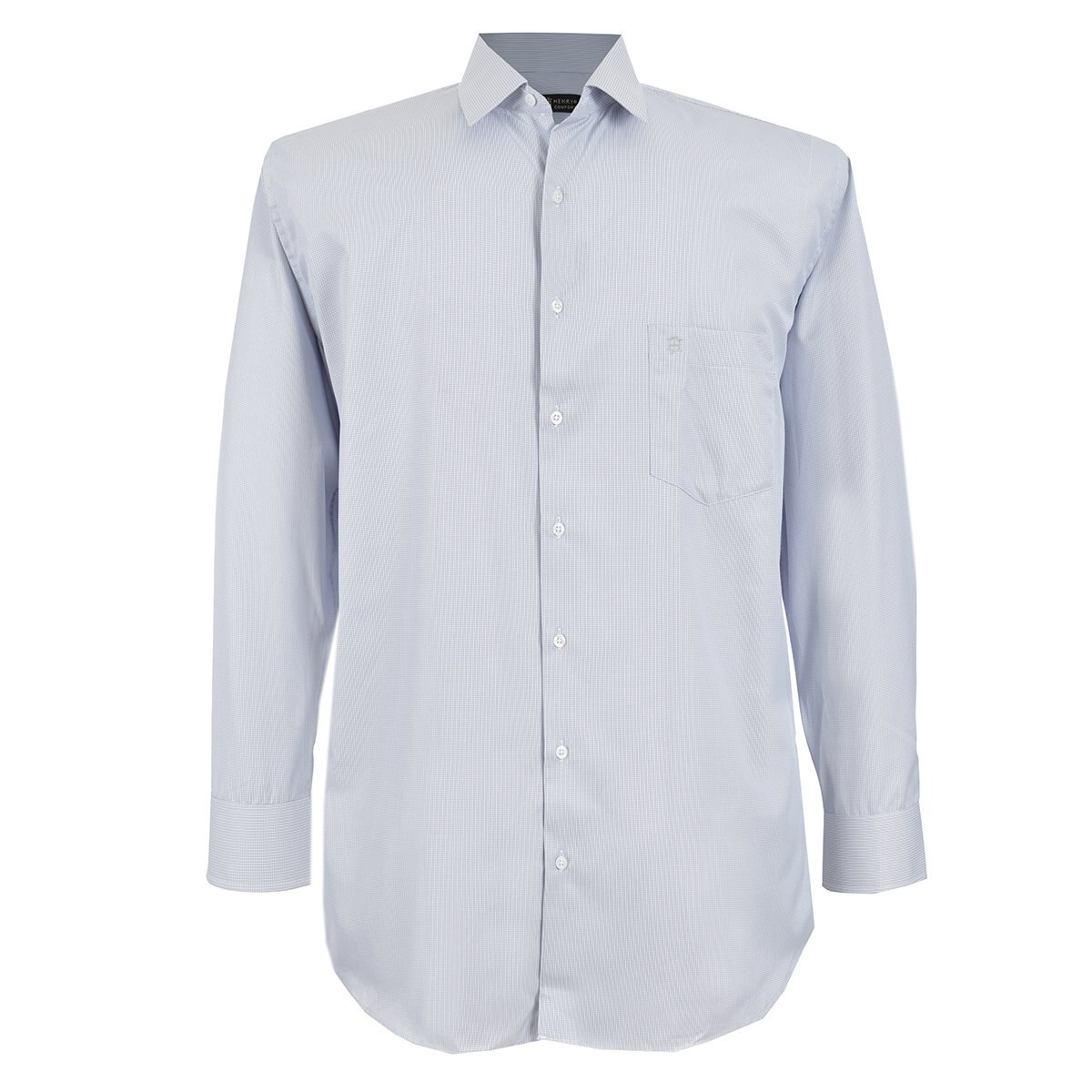 Camisa Manga Larga Mini Cuadro Lila John Henry Jv24T6302 para Caballero