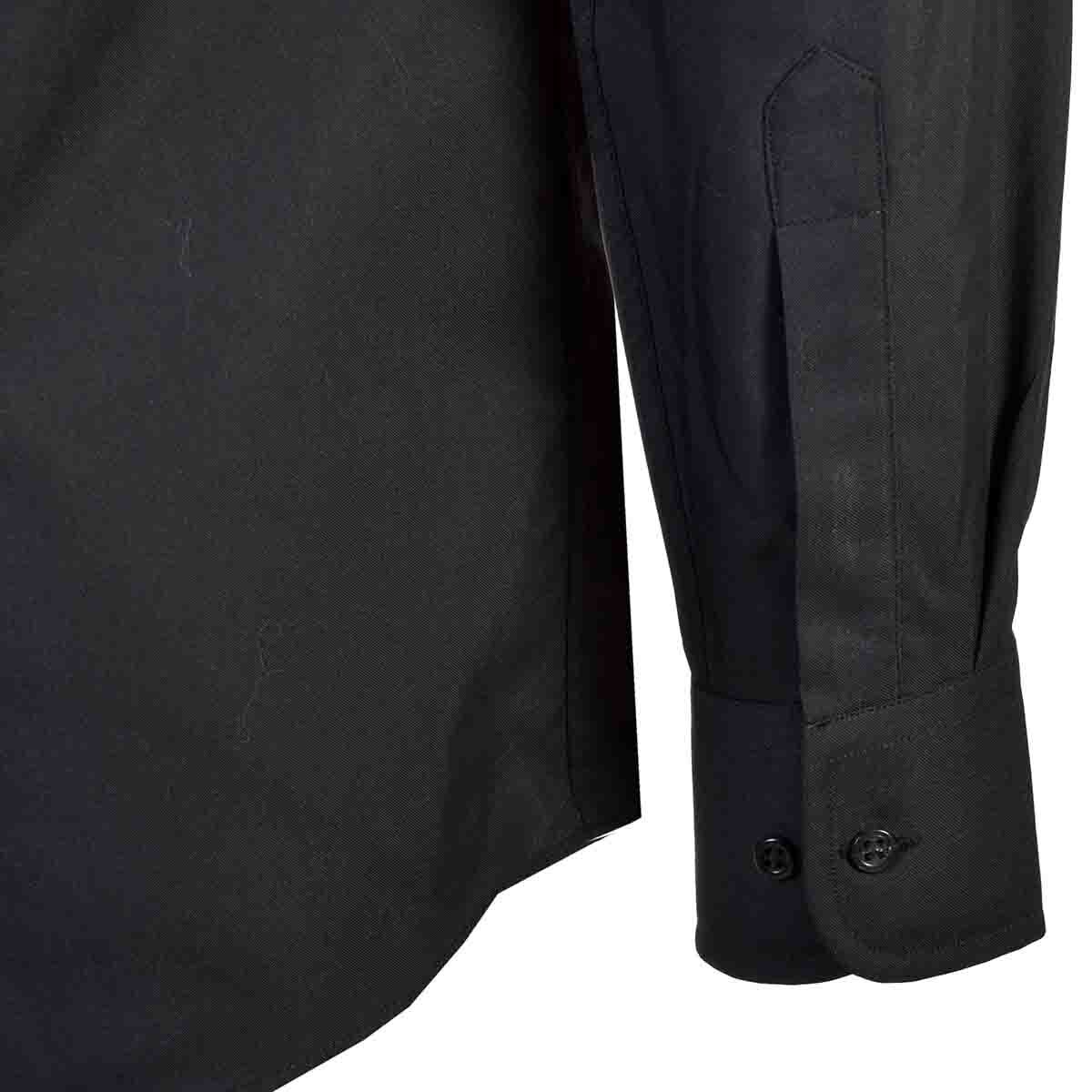 Camisa de Vestir Tradicional Negro Secf 08 Carlo Corinto
