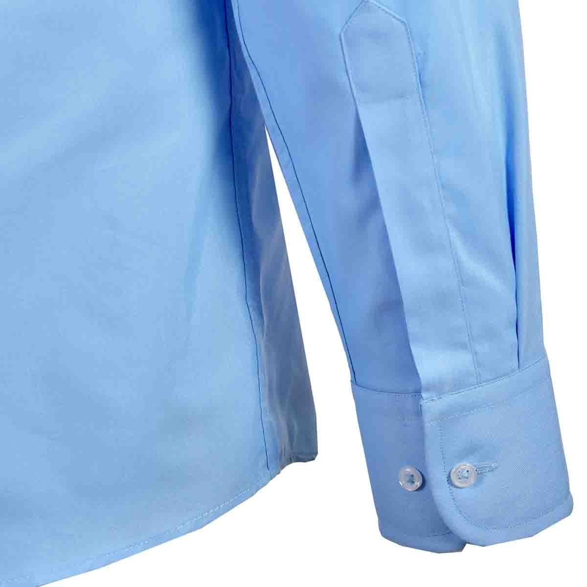 Camisa de Vestir Tradicional Azul Secf 08 Carlo Corinto para Caballero
