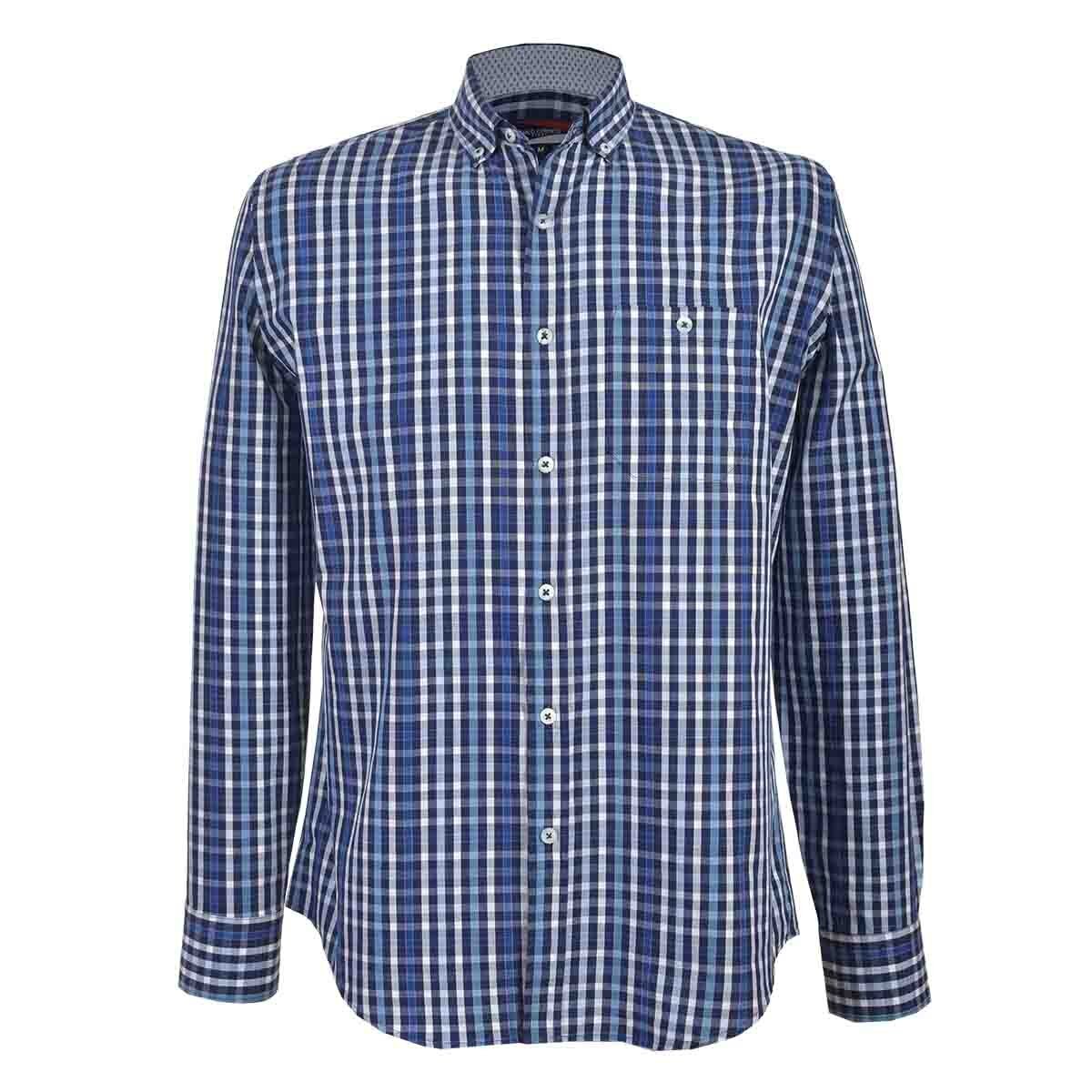 Camisa Casual Manga Larga Regular Mustang Carlo Corinto para Caballero