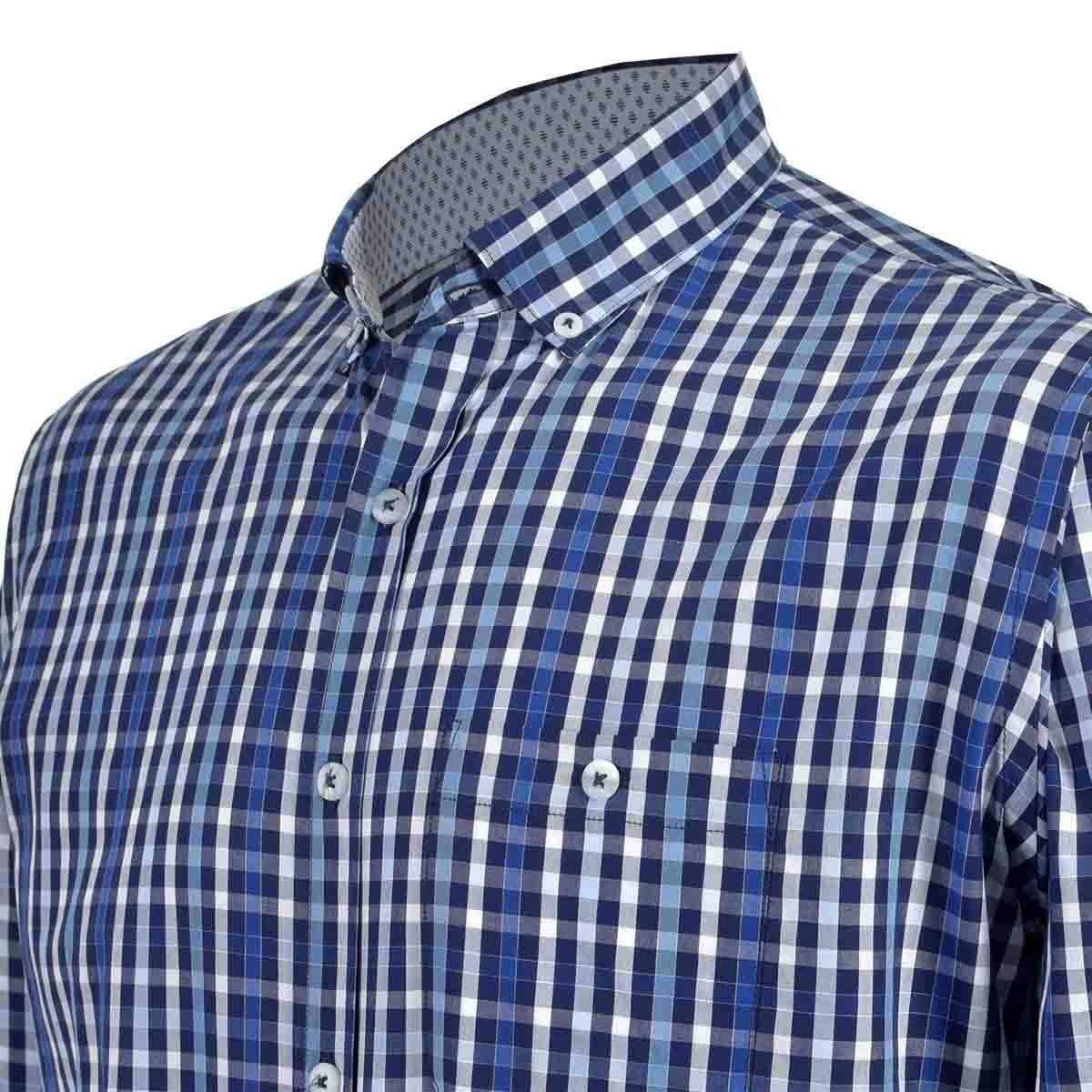 Camisa Casual Manga Larga Regular Mustang Carlo Corinto para Caballero