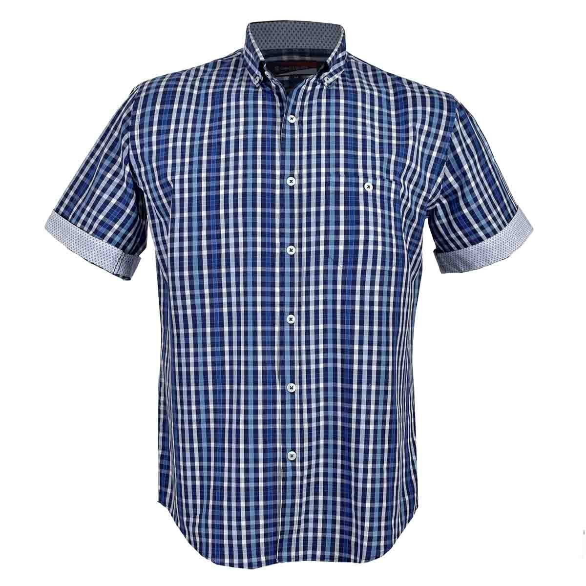 Camisa Casual Manga Corta Regular Mustang Bl Carlo Corinto