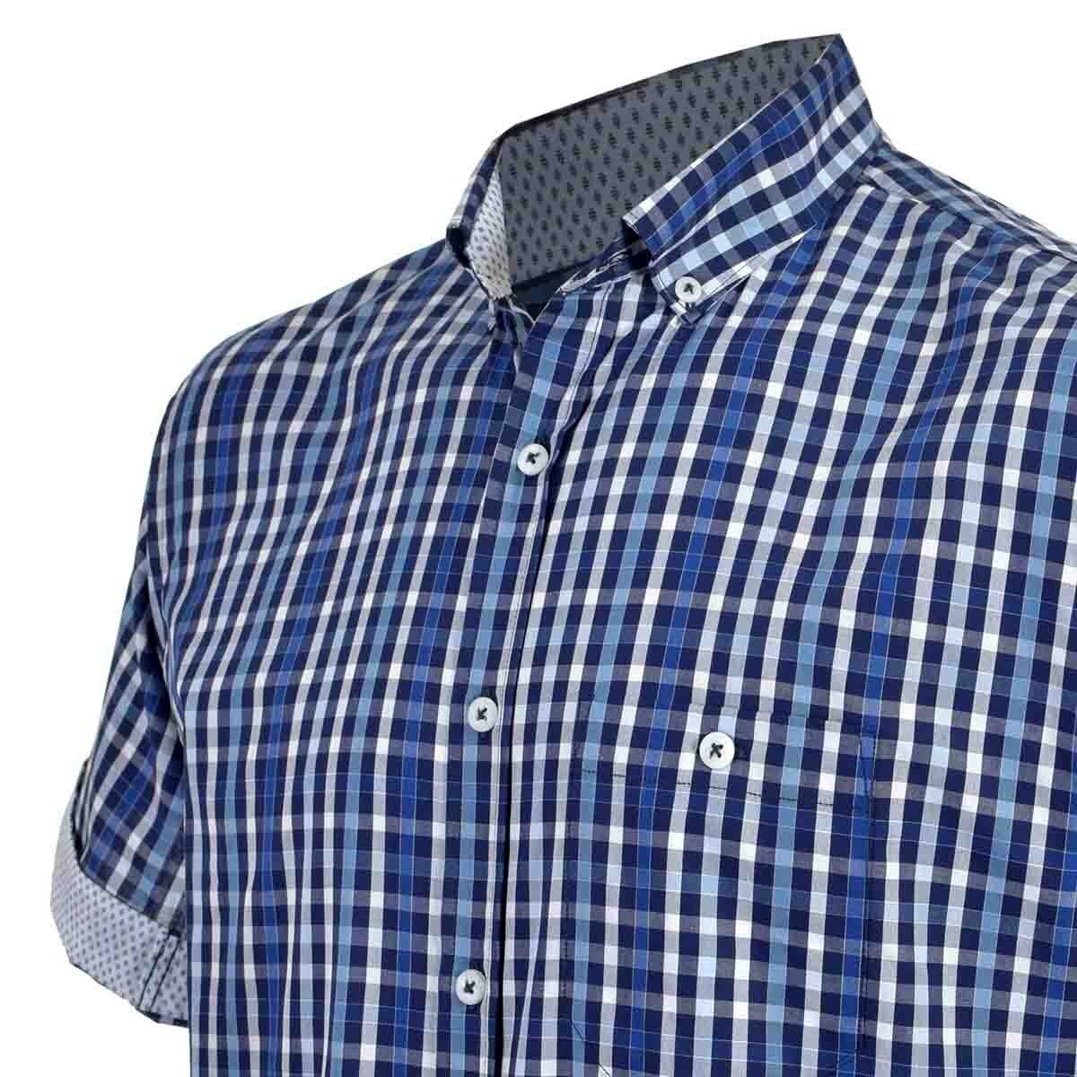 Camisa Casual Manga Corta Regular Mustang Bl Carlo Corinto