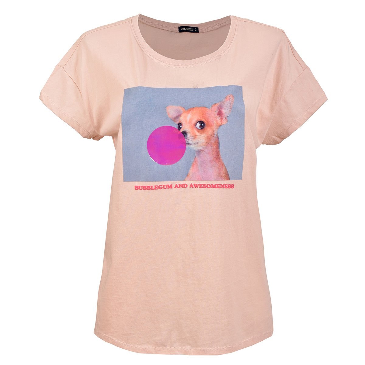 Playera con Grafico Jeanious para Dama