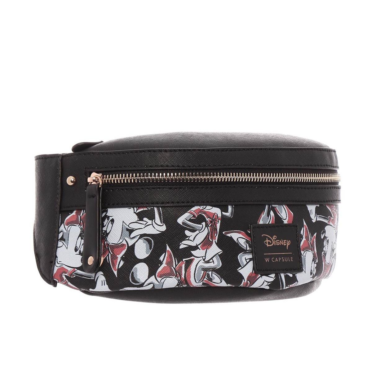 Fanny Pack Negra Wcapsule Minnie & Daisy