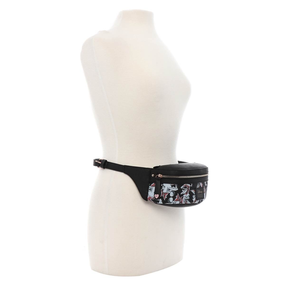 Fanny Pack Negra Wcapsule Minnie & Daisy