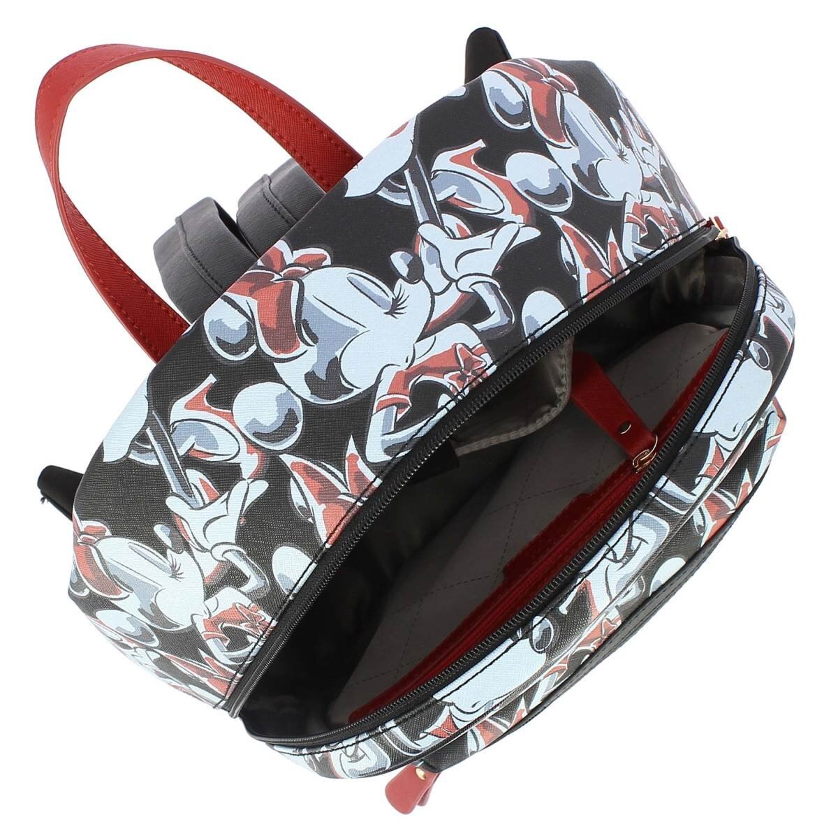Backpack Negra W Capsule Minnie & Daisy