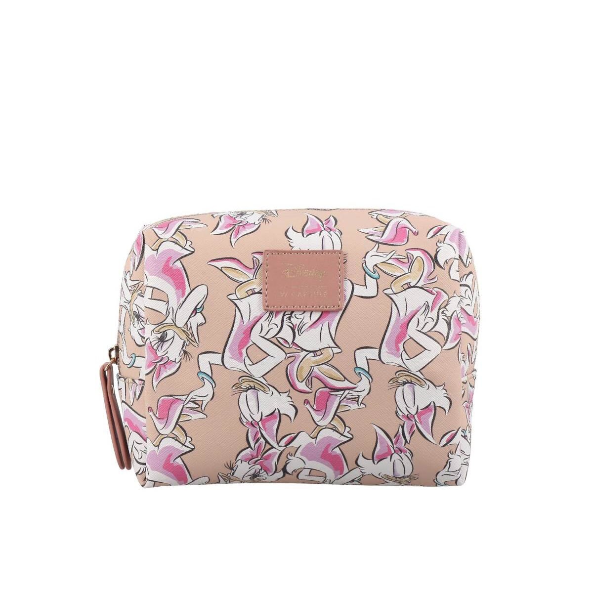 Cosmetic Case Multicolor W Capsule Minnie & Daisy