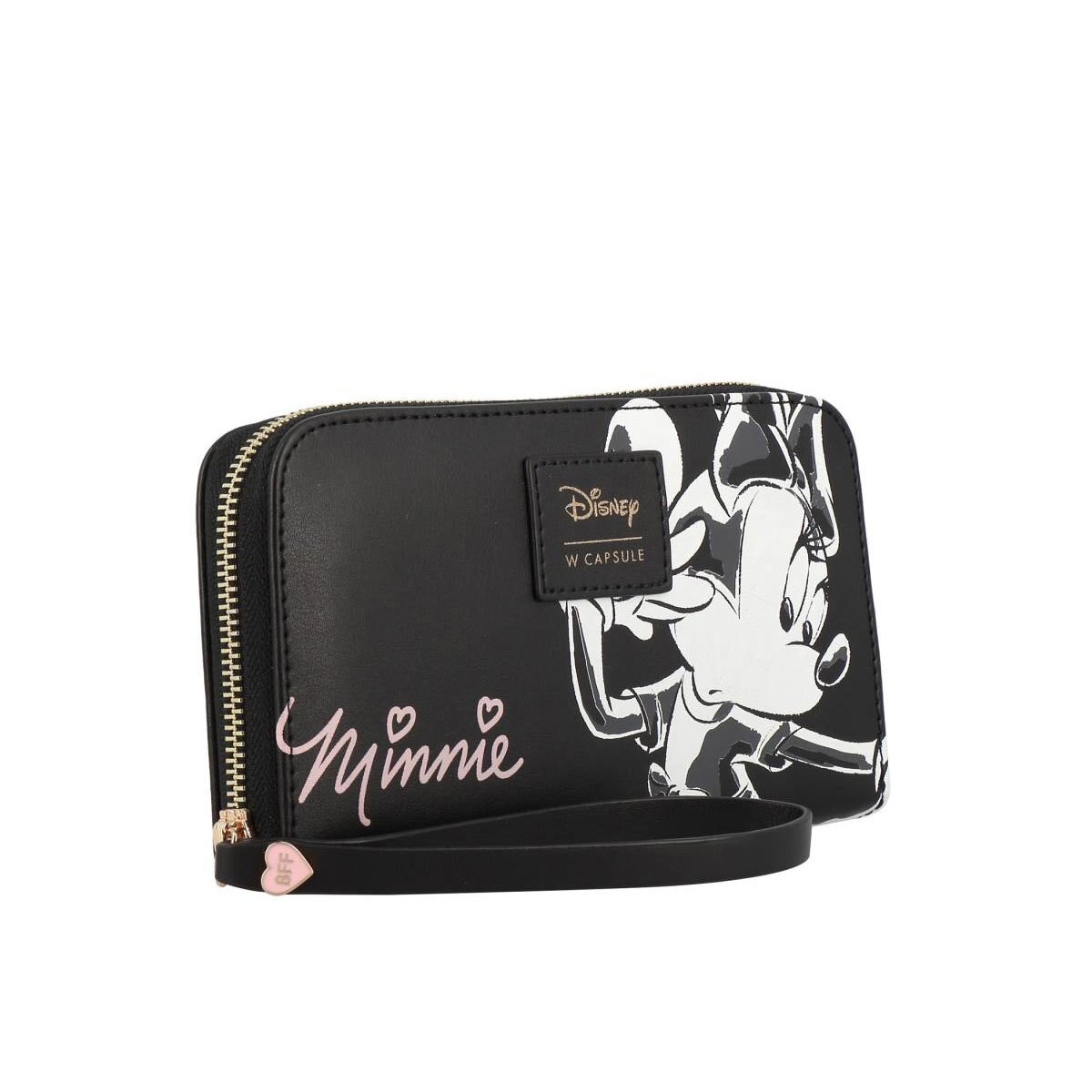 Cartera Negra W Capsule Minnie & Daisy