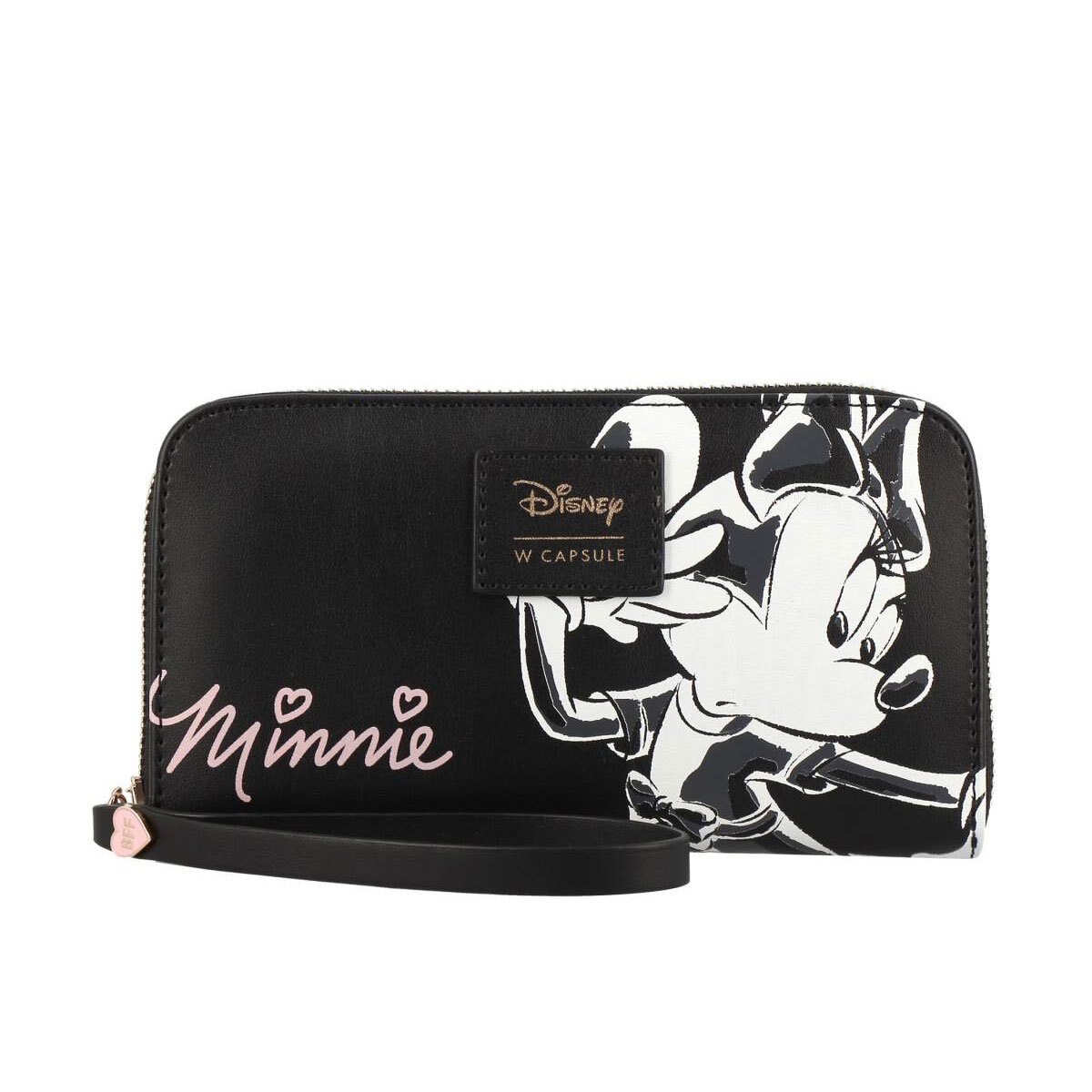 Cartera Negra W Capsule Minnie & Daisy