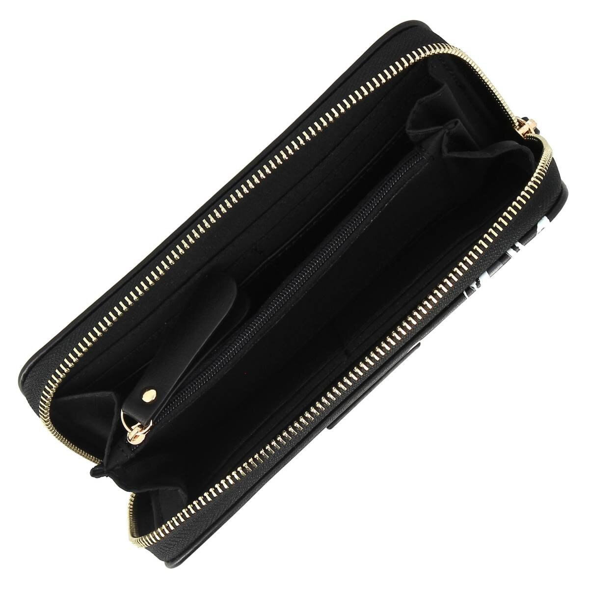 Cartera Negra W Capsule Minnie & Daisy