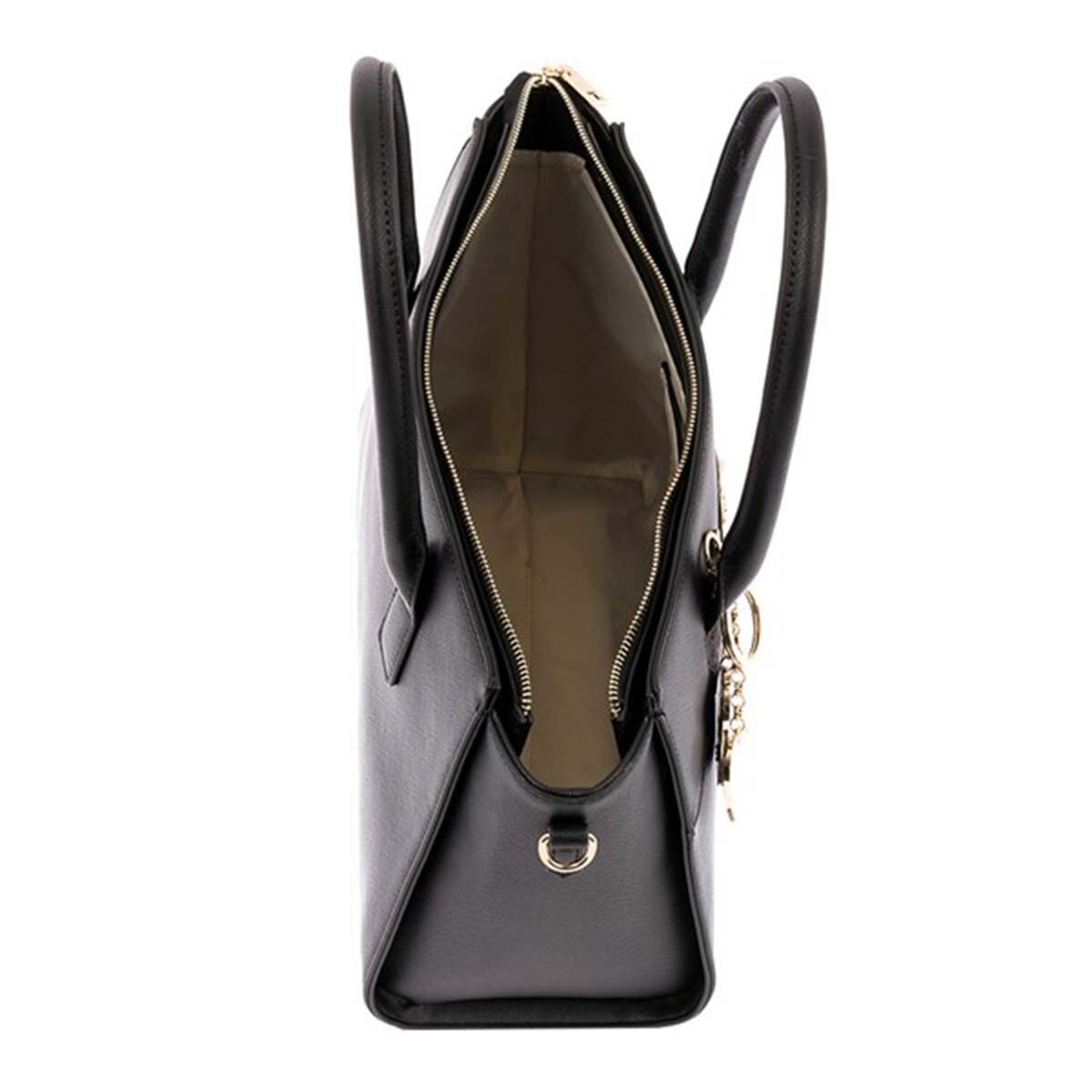 Bolso Satchel Negro Jennyfer