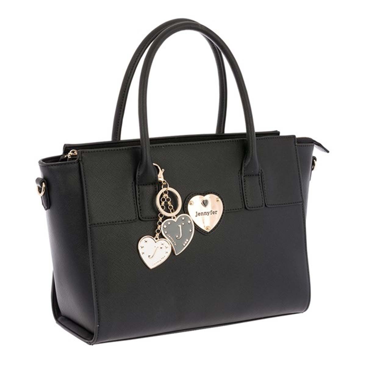 Bolso Satchel Negro Jennyfer