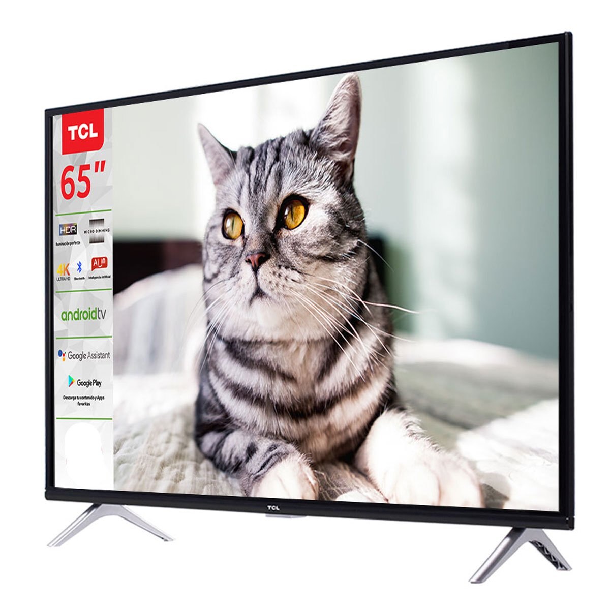 Pantalla 65" Led 4K Uhd (Android Tv) 65A423 Tcl