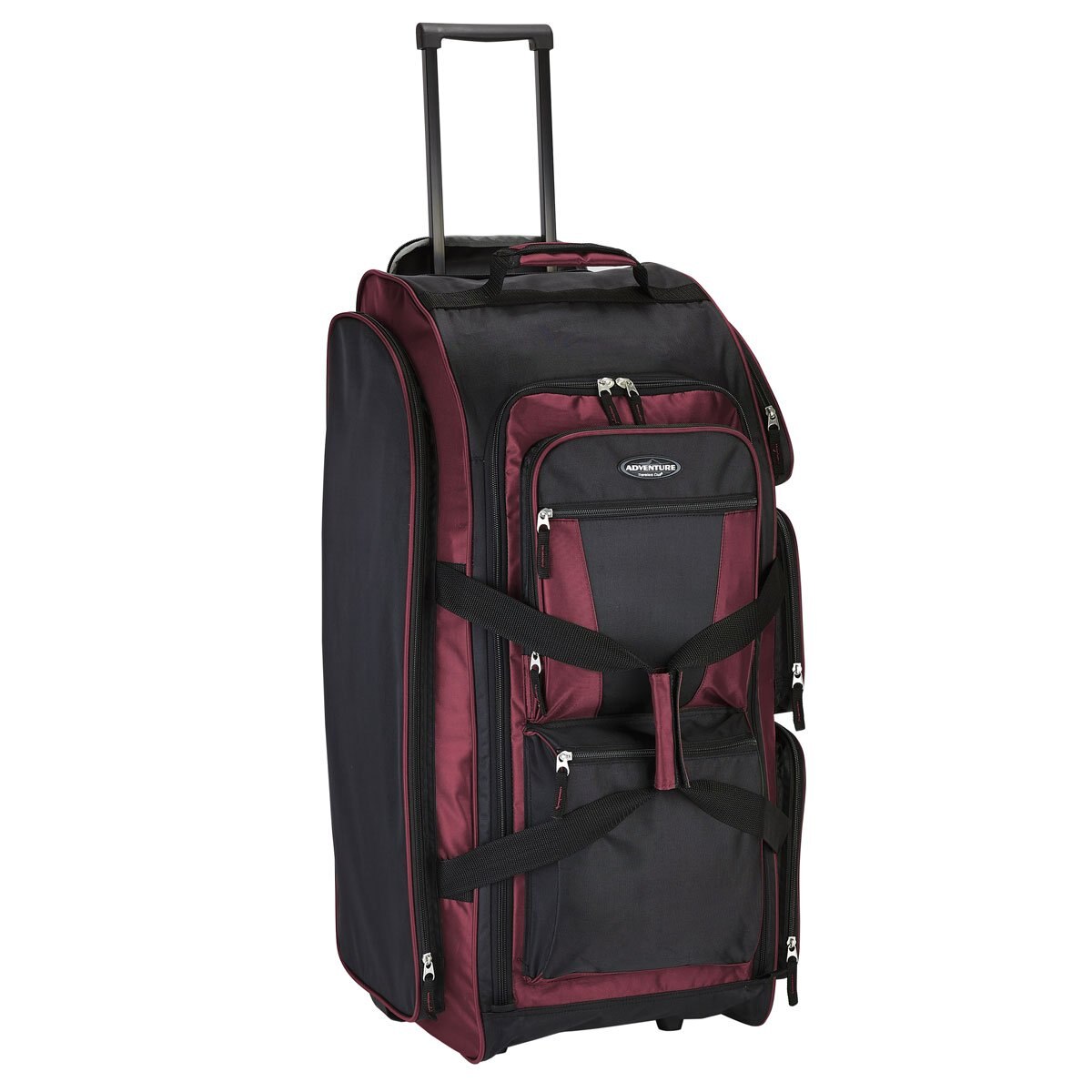 Maleta Duffle Rodante 30" Multi-Pocket Carmín Travelers Club Luggage
