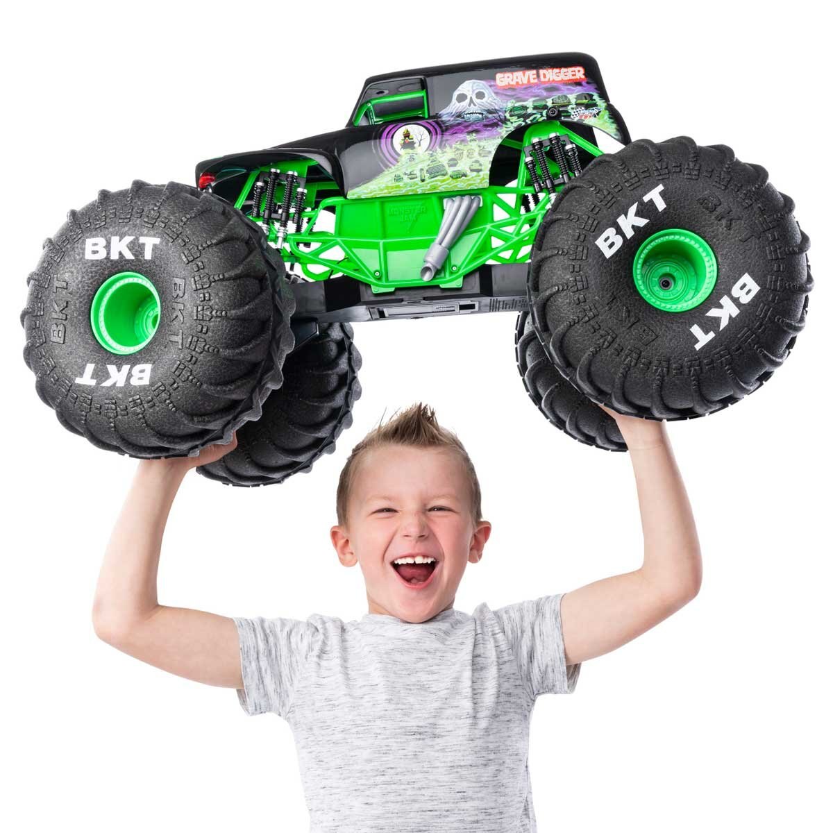 Vehiculo Mega Grave Digger Rc Spin Master