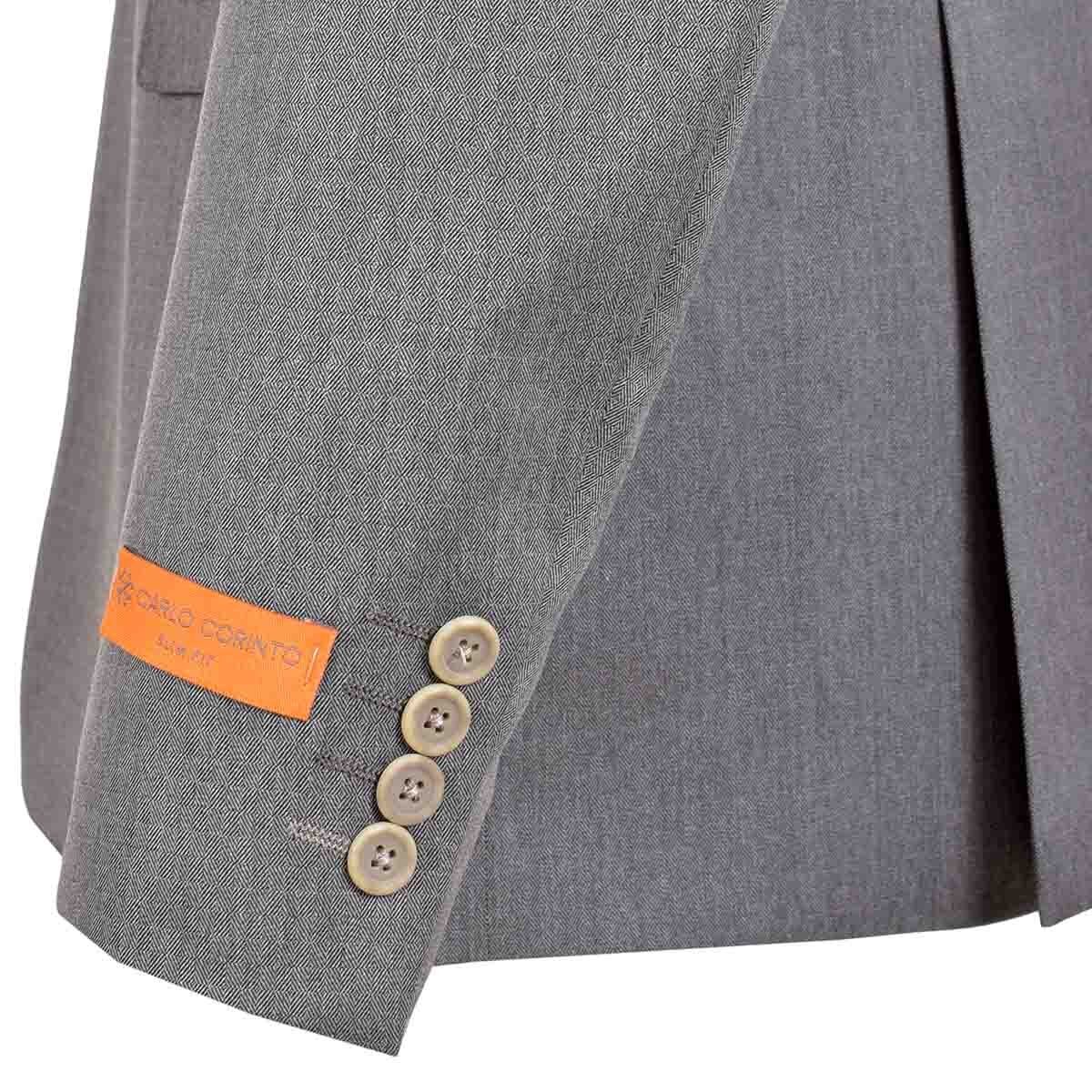 Traje Slim Fit Gris 32191009 Carlo Corinto