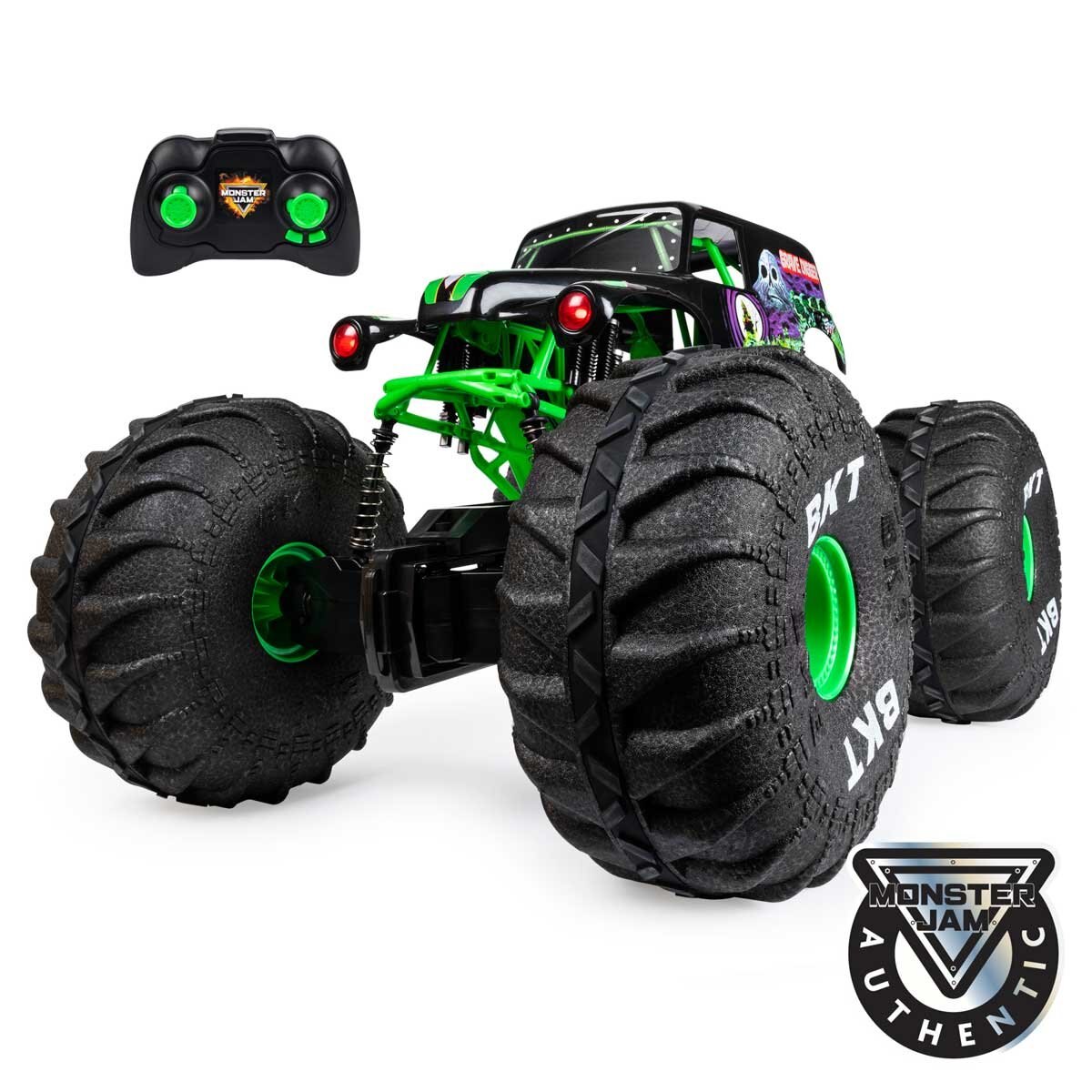 Vehiculo Mega Grave Digger Rc Spin Master