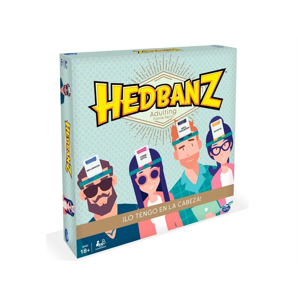 Juego Hedbanz Adulting Spin Master