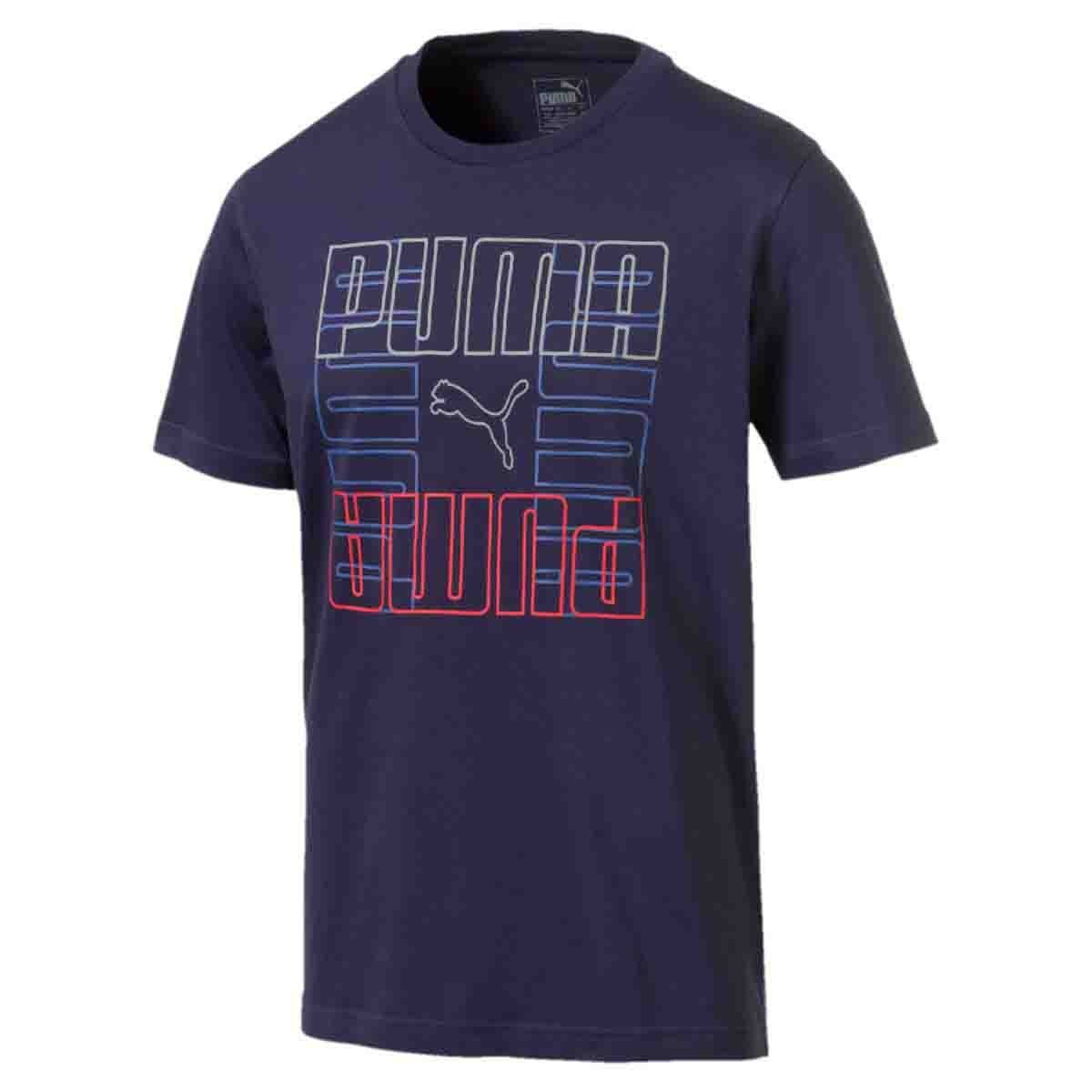 Playera Casual Brand Graphic Puma