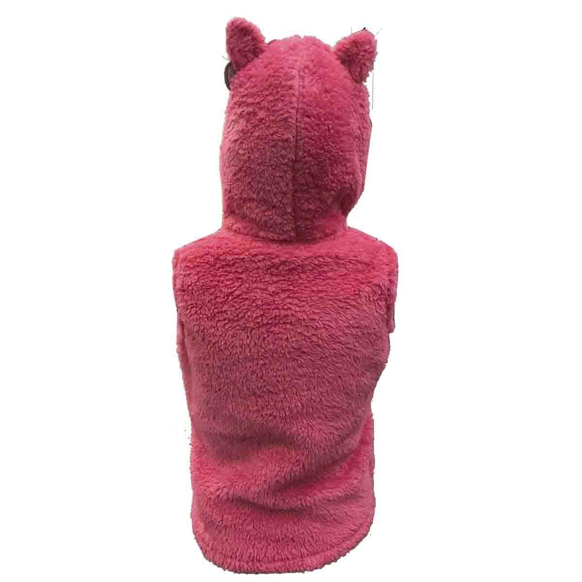 Chaleco con Capucha y Aplicación Hello Kitty