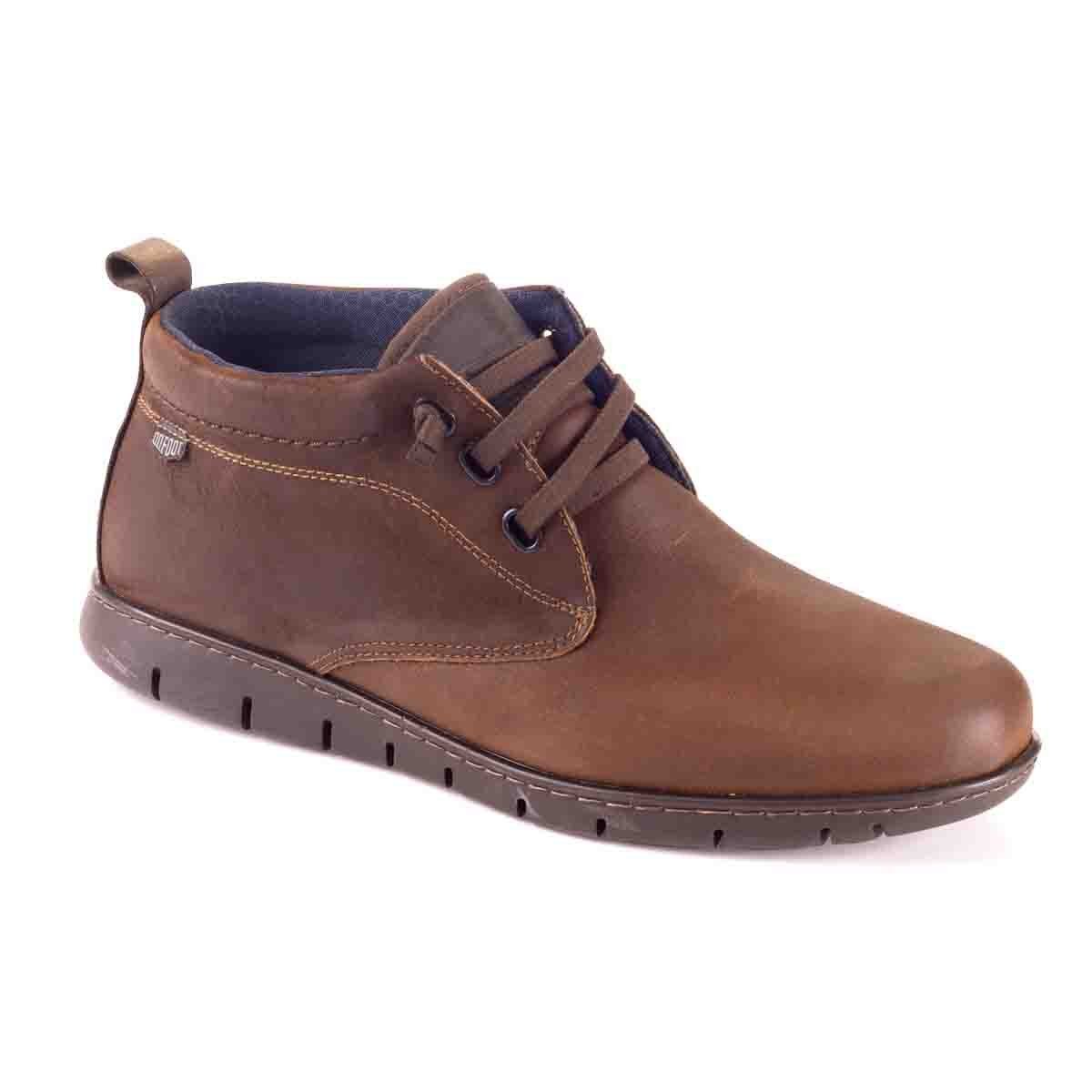 Botin de Piel Café On Foot Your Way